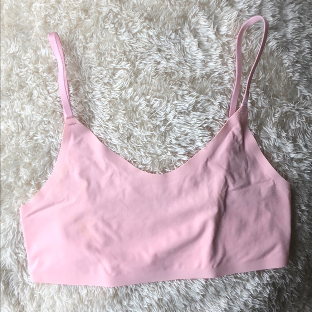 VICTORIA SECRET Seamless Bralette Light Pink Sz M